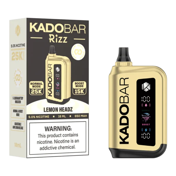 Kado Bar Rizz Lemon Heads Disposable Vape – 25000 Puffs